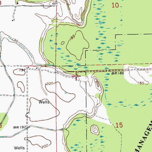 Topographic Map of Flynn (historical), AR