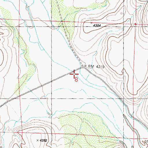 Topographic Map of Roop (historical), NV