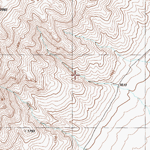 Topographic Map of Scorpion Spring, NV