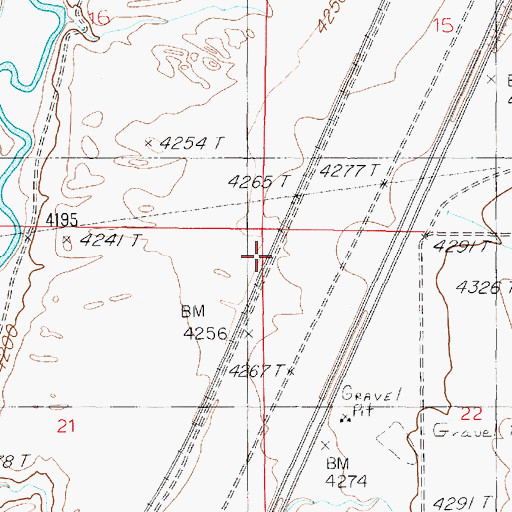 Topographic Map of Dodon, NV