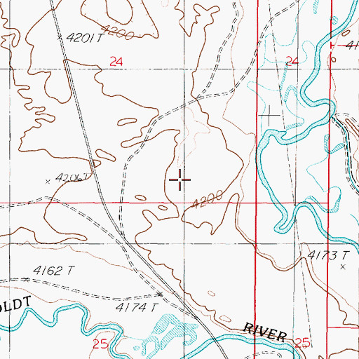 Topographic Map of Lancaster Tunnel (historical), NV