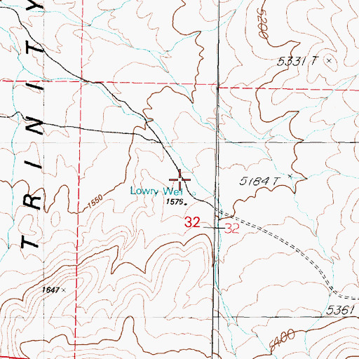 Topographic Map of J Marzen Spring, NV