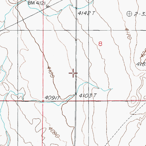 Topographic Map of Rockwell Station (historical), NV