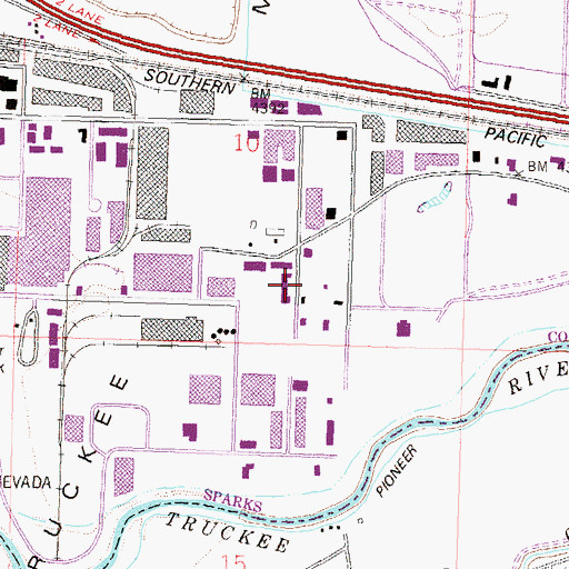 Topographic Map of Kleppe Ranch, NV