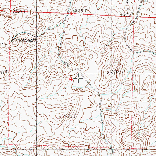 Topographic Map of Sage Flat Well, NV