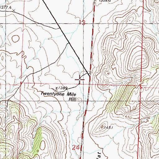 Topographic Map of Junction House (historical), NV