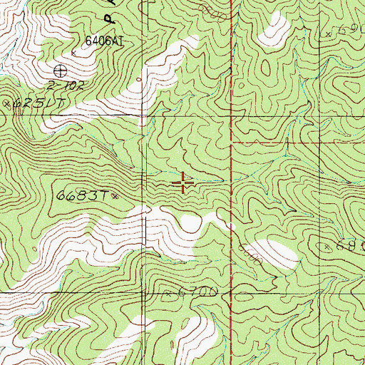 Topographic Map of Sulphur Spring, NV