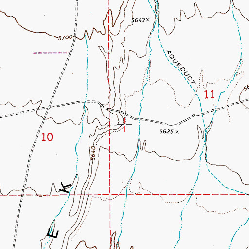 Topographic Map of Sorhonet Well Number Two, NV