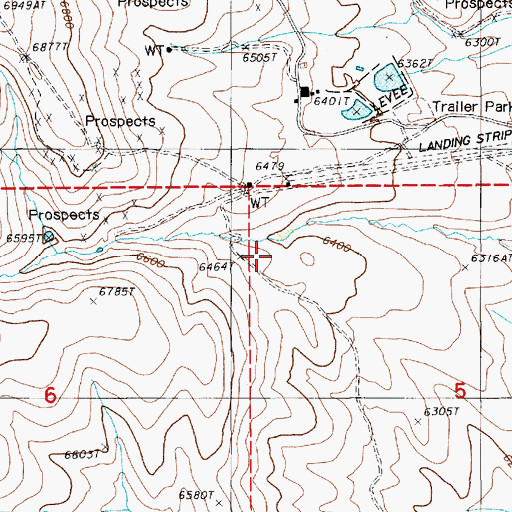 Topographic Map of Secquira Spring, NV