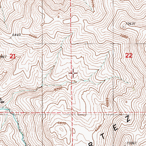 Topographic Map of Florio Spring Number Ten, NV