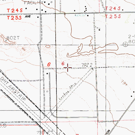 Topographic Map of Lincoln City, NV