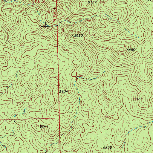 Topographic Map of Fall Spring, NV