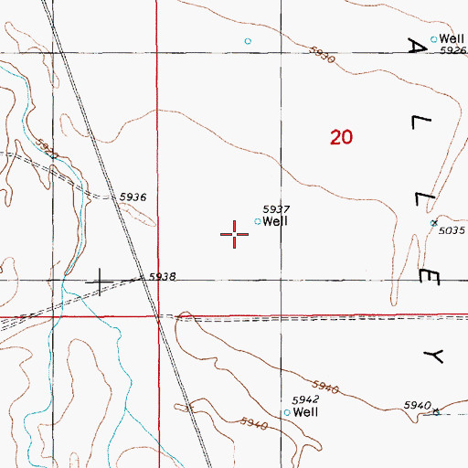 Topographic Map of Diamond (historical), NV