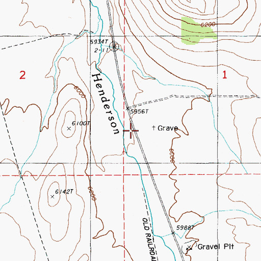 Topographic Map of Pine Station (historical), NV