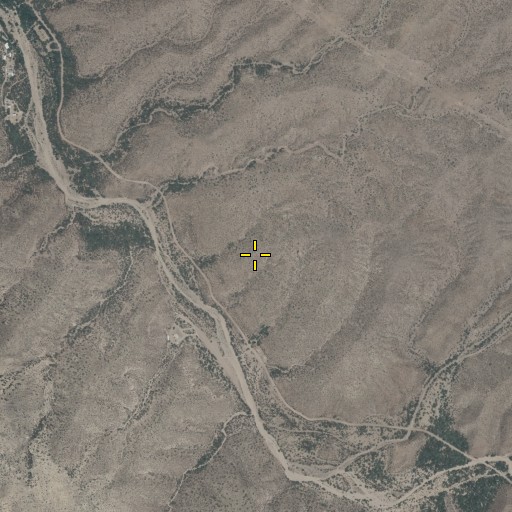 Aerial/Satellite Image of N-O Spring, AZ