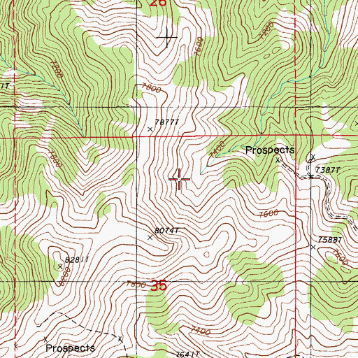 Topographic Map of Sage Hen Spring, NV