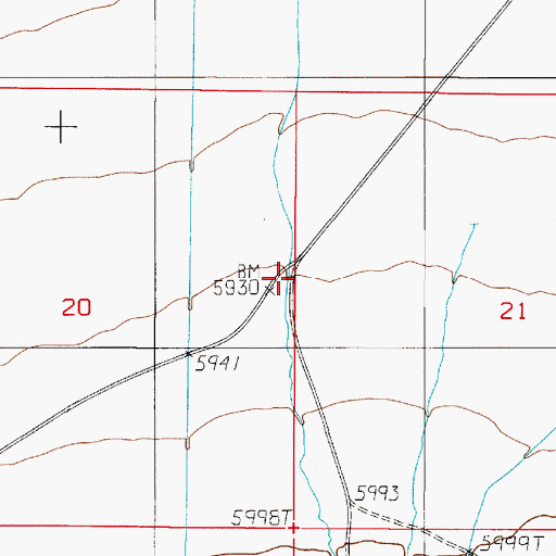 Topographic Map of Silver Age House (historical), NV