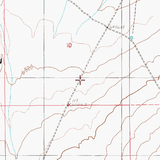 Topographic Map of Foleys Spring, NV