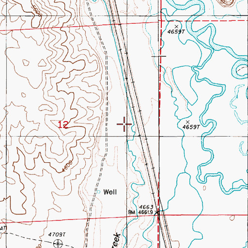 Topographic Map of Ladoga (historical), NV