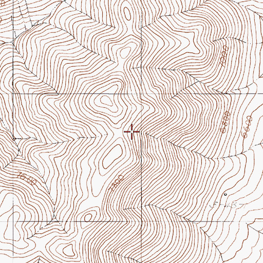 Topographic Map of Blue Rock Spring, NV