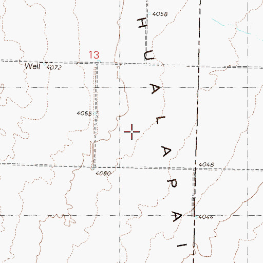 Topographic Map of Negro Creek, NV