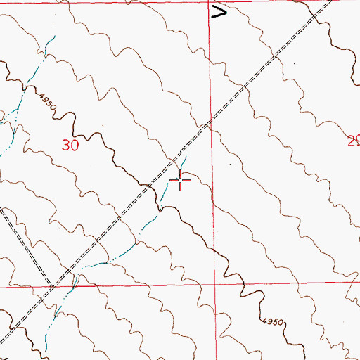 Topographic Map of Pahroc Valley, NV