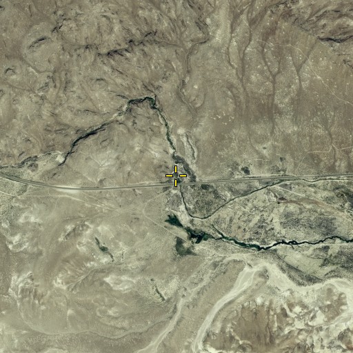 Aerial/Satellite Image of Thousand Creek Spring, NV