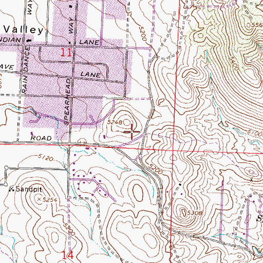 Topographic Map of Railroad Pass, NV
