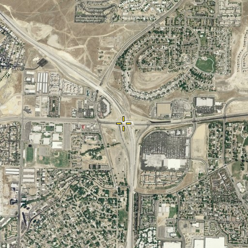 Aerial/Satellite Image of North McCarran Interchange, NV