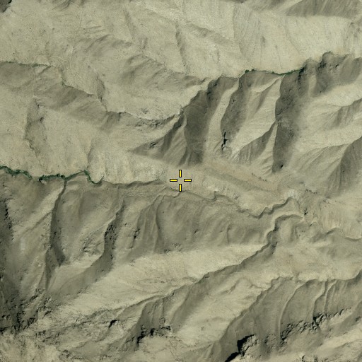 Aerial/Satellite Image of Box Canyon Spring, NV