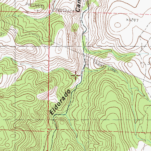 Topographic Map of Toll (historical), NV