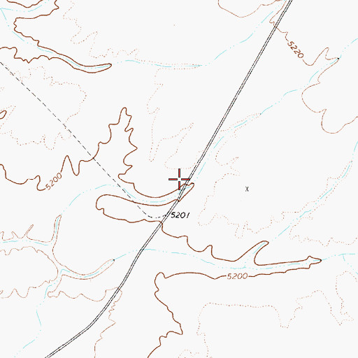Topographic Map of Wilson Well Number Two, NV
