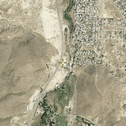 Aerial/Satellite Image of Alum Spring, NV