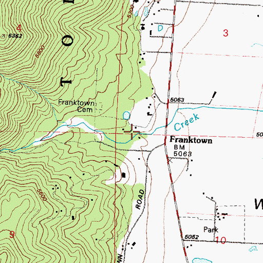 Topographic Map of Dows Quartz Mill (historical), NV