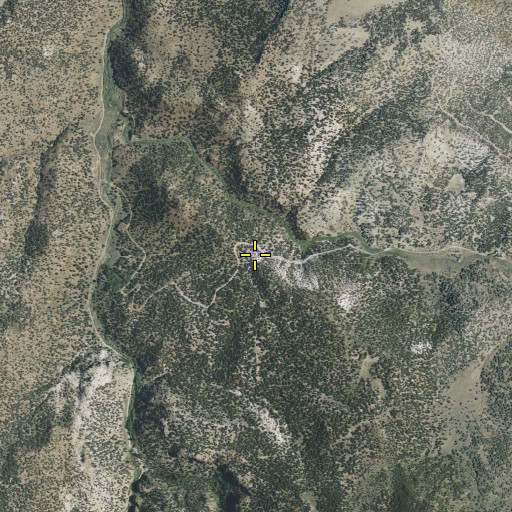 Aerial/Satellite Image of Barrel Spring, NV