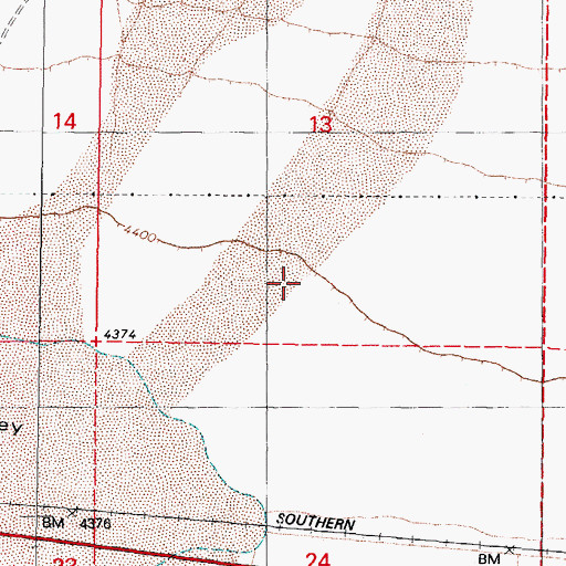 Topographic Map of Acme Tank (historical), NV