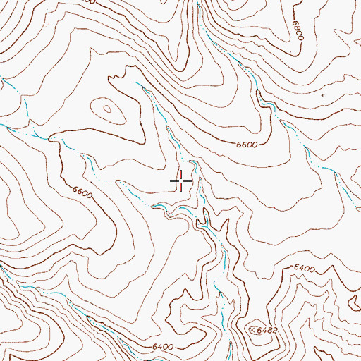 Topographic Map of Sagundai Spring, NV