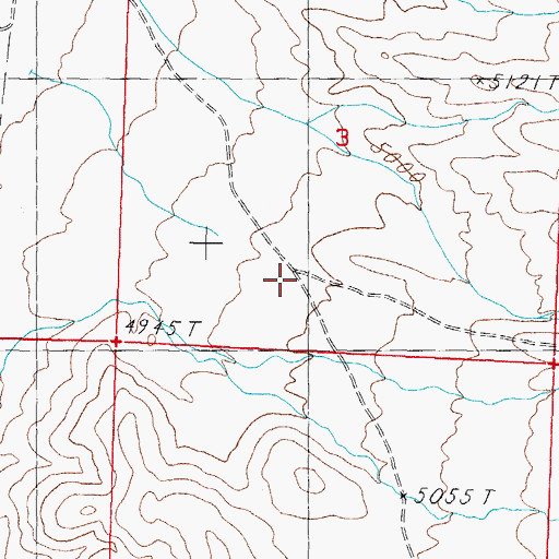 Topographic Map of Wheelers (historical), NV