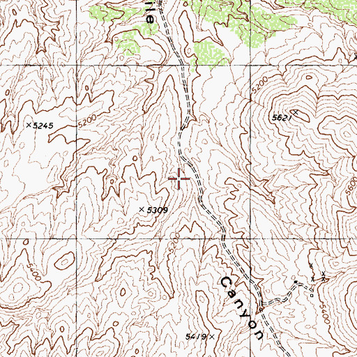 Topographic Map of Station (historical), NV