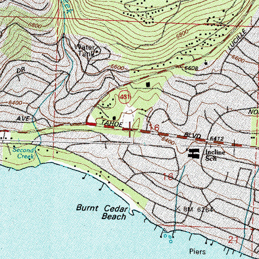 Topographic Map of Preston Field, NV