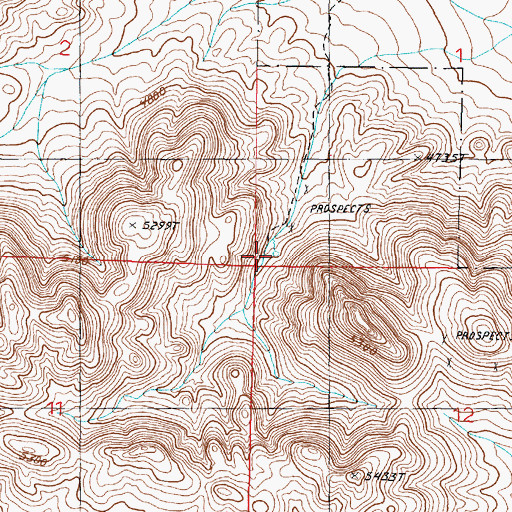 Topographic Map of Reservation Spring, NV