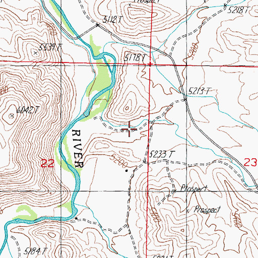 Topographic Map of Washington (historical), NV