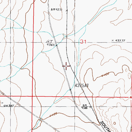 Topographic Map of Zais (historical), NV