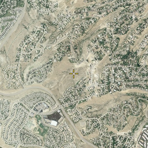 Aerial/Satellite Image of Caughlin Ranch Elementary School, NV