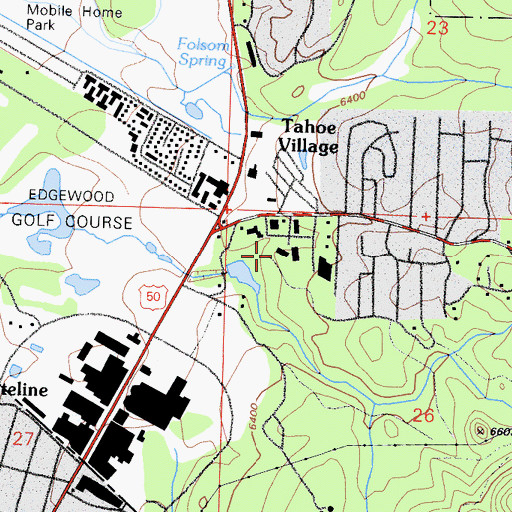 Topographic Map of Fridays Station (historical), NV