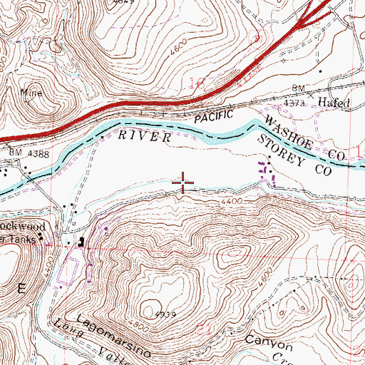 Topographic Map of Tuffstone Products Company Mine, NV