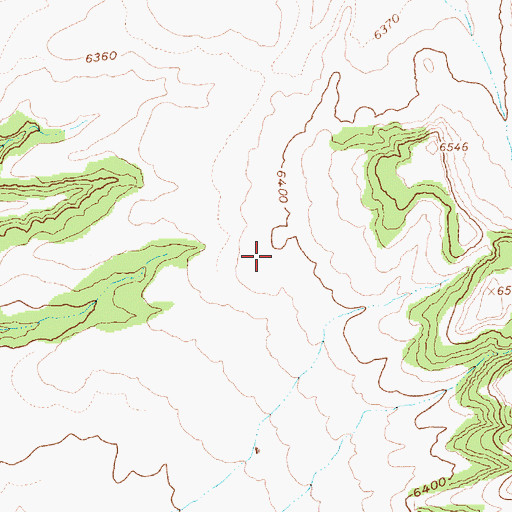 Topographic Map of Nevada Test Site Area 20, NV