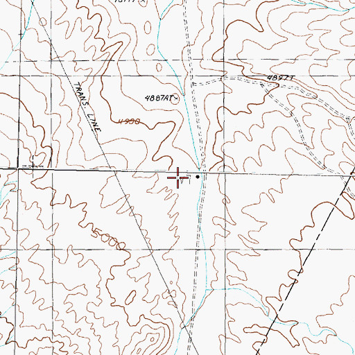 Topographic Map of Hendricks Well, NV
