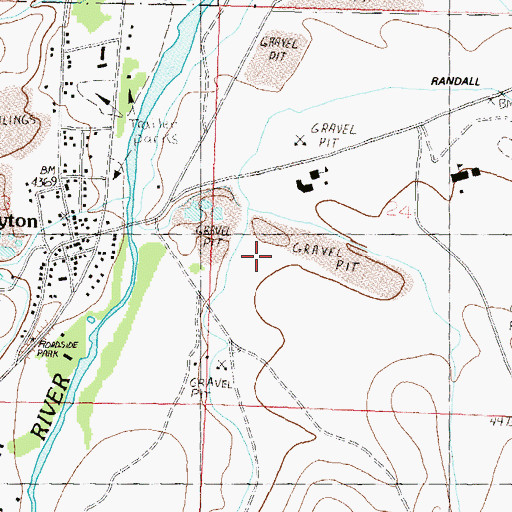 Topographic Map of Eldorado Canyon, NV