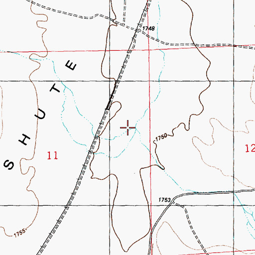 Topographic Map of Phalen Creek, NV